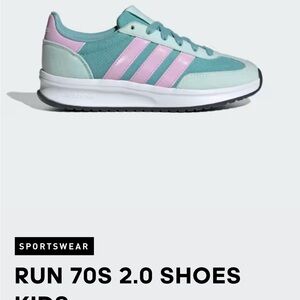 Adidas Kids' Sneakers - Mint and Pink